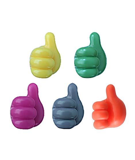 iShopping - Rehmat's Marketplace Silicone Thumb Wall Holder 10-Pcs