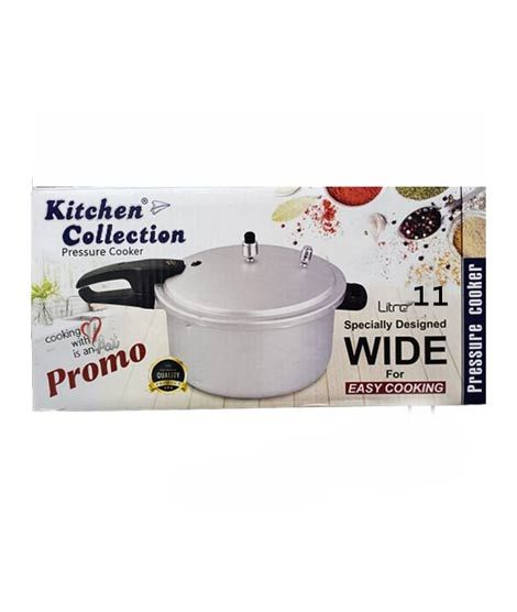 iShopping - kitchen Collection Wide Pressure Cooker 11 Ltr