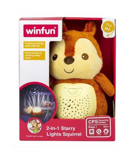 iShopping - Winfun 2 in 1 Starry Lights Squirrel Toy (0824)