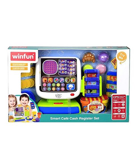 iShopping - Winfun Smart Cafe Cash Register Set Toy (2515)