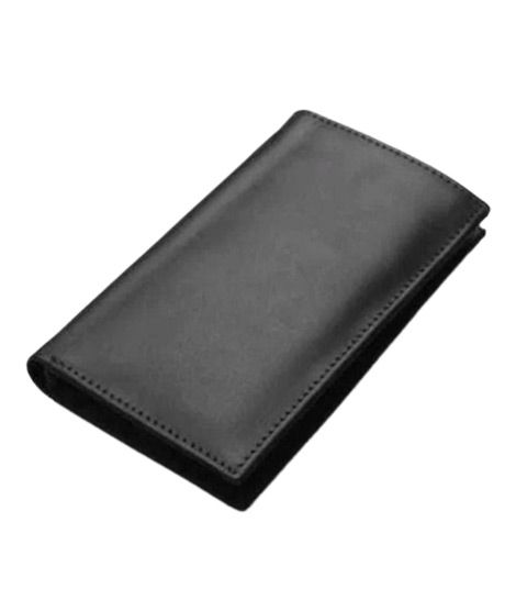 iShopping - Xaroosha Leather Long Wallet For Mens Black