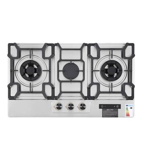 iShopping - Xpert 3 Burners Built In Stainless Steel Hob (XST-3-777)