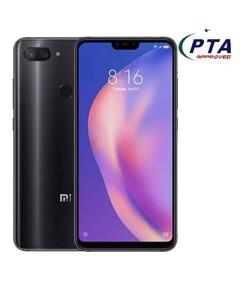 Xiaomi Mi 8 Lite 64aGB 4GB Dual Sim Midnight Black - Global Version PTA Compliant