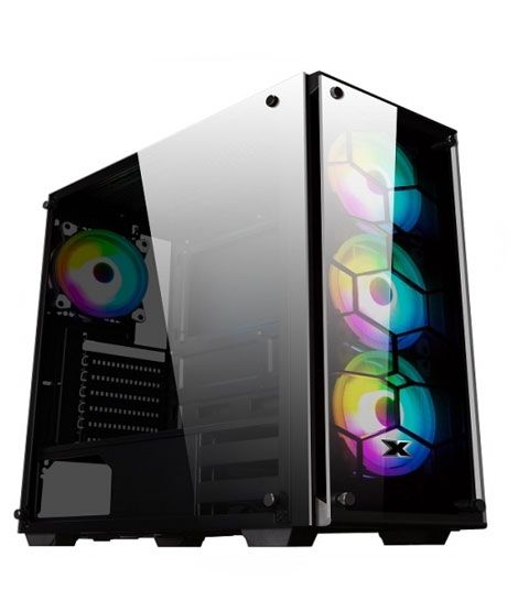 iShopping - Xigmatek Venom X Tempered Glass ARGB Mid Tower Gaming Case