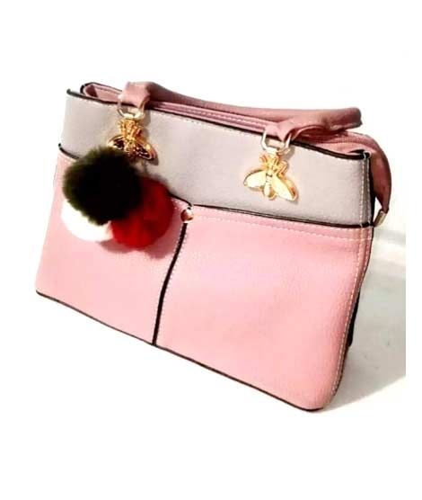 Zaibees Shoulder Bag For Women Pink