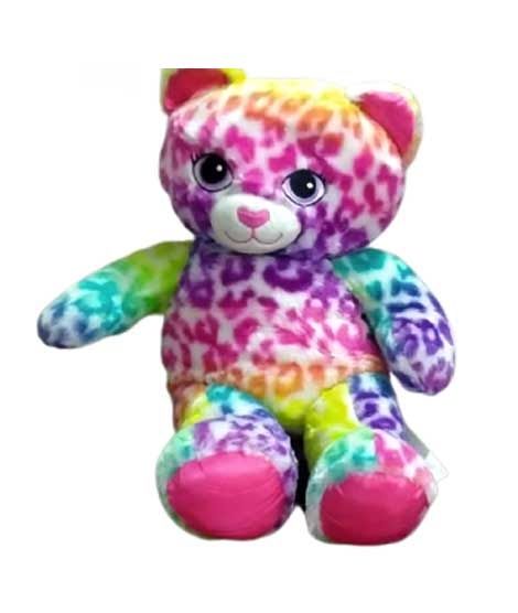 ZT Fashions Stuffed Cat Toy Rainbow (0063)