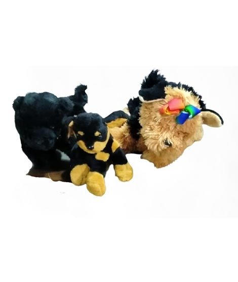 iShopping - ZT Fashions Stuffed Dog Toy Set of 3 (0049)