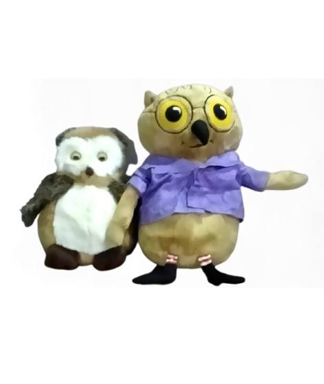 iShopping - ZT Fashions Stuffed Owl Toy Set of 2