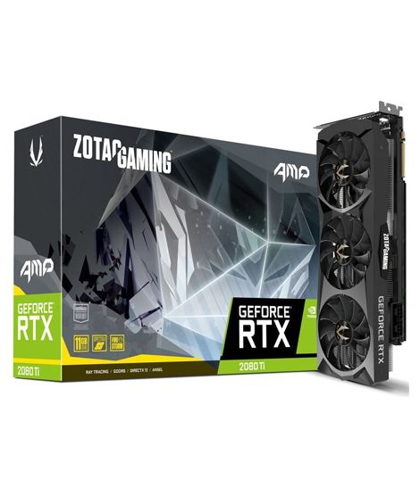 iShopping - ZOTAC GeForce RTX 2080Ti AMP 11GB Gaming Graphics Card (ZT-T20810D-10P)