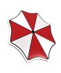 Wish Hub 3D Aluminum Umbrella Corporation Car Logo