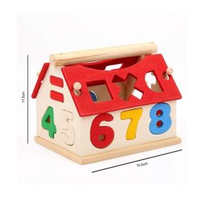 Planet X Number House Wooden Play Set (PX-10708)