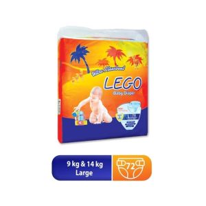 Mtek Hygiene Lego Diaper Large Pack of 72