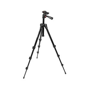 Manfrotto Photo Movie Aluminum Tripod Kit Black (MK393-HM)