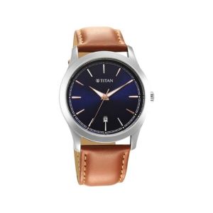 Titan Urban Collection Men's Leather Watch - Tan (1823SL07)