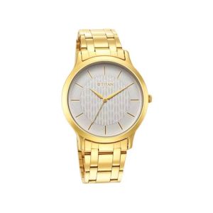 Titan Karishma Radiance Collection Analog Men's Watch - Golden (1825YM06)