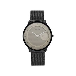 Titan Edge Baseline Analog Men's Watch - Black (1843NM01)