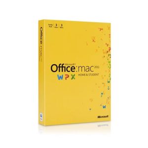 Microsoft Office Home & Student For Mac 2011 - 3 Users