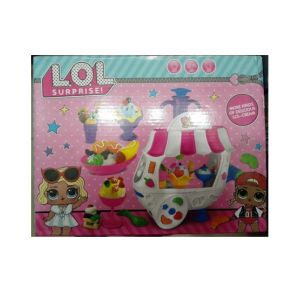 M Toys Dough Ice-cream Cart with Colorful Doughs