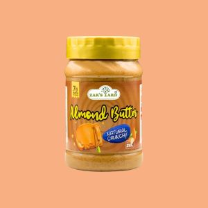 Zaksyard Almond Butter (All Natural) Crunchy 210g