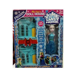 M Toys Frozen Doll House With Doll for Girls