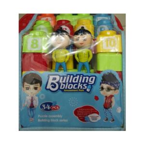 M Toys Learning Building Blocks for Kids - 34Pcs