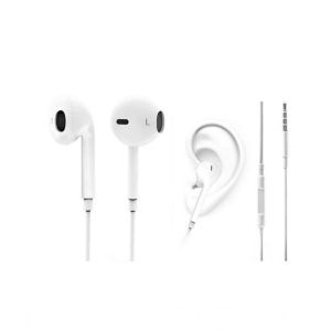 5uper Store Earphones With Microphone White