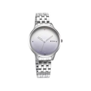 Titan Pastel Dreams Collection Analog Women's Watch - Silver (2664SM01)