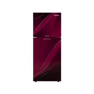 Orient Marvel 280 Freezer-On-Top Glass Door Refrigerator 10 Cu Ft-Blaze Purple