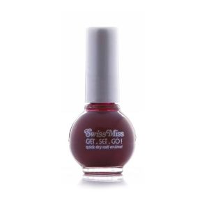 Swiss Miss Get Set Go Nail Polish True Maroon (284)