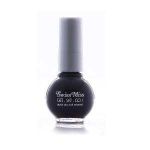 Swiss Miss Get Set Go Nail Polish Black (294)