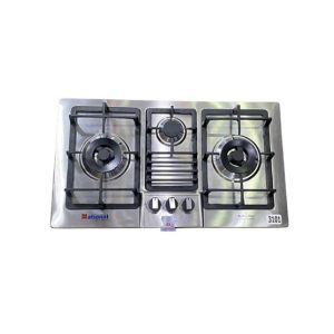 National 3 Burners Gas Hob (AL-3101-BR)