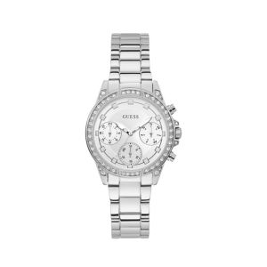 Guess Women's Watch Silver-Tone (W1293L1)