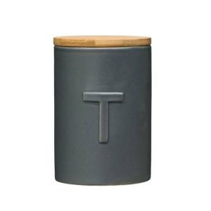 Premier Home Fenwick Tea Canister - Grey (722792)