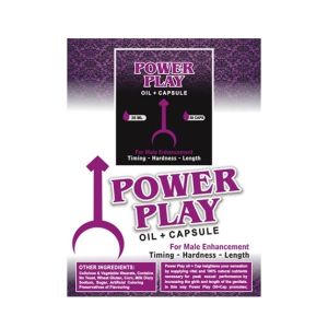 Azhar Store Power Play Oil & Capsule For Men