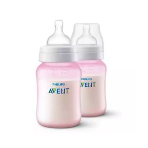 Philips Avent Anti Colic Baby Feeding Bottle Pack Of 2 (SCF814/27)