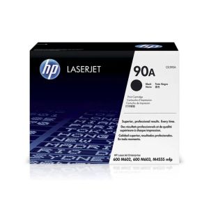 HP 90A Black LaserJet Toner Cartridge (CE390A)