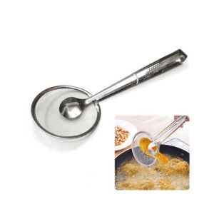 HR Traders Oil Drainer Spoon Stainless Steel