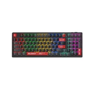 A4Tech Bloody Dual-Core Wireless Mechanical Keyboard (WS98)-Sports Red