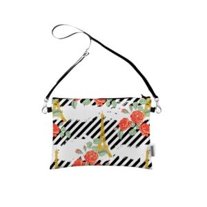 Traverse Paris Floral Printed Shoulder Strap Women's Bag (T500)