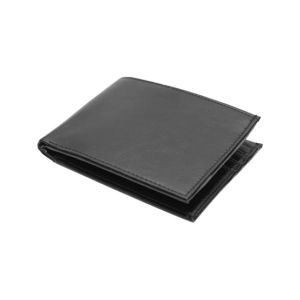 Afreeto Goat Black Leather Wallet For Men