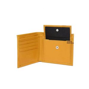 Afreeto Leather Wallet For Men Mustard