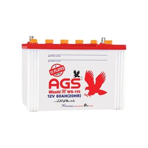 AGS Washi 80Ah 12V Battery (WS-115)