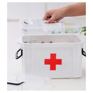 Shopeasy Multi Layer Medicine Storage Organizer First Aid Box