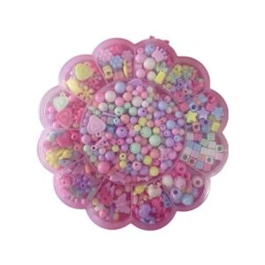 M Toys Flower Shaped Beads Set For Girls