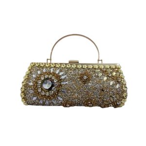 AMS Full Fancy Bridal Clutch Golden (ART01)