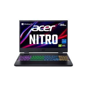 Acer Nitro 5 15.6″ FHD Core i7 12th Gen 16GB 512GB SSD 6GB RTX 3060 Gaming Laptop Obsidian Black (AN515-58-7123) - 1 Year Official Warranty