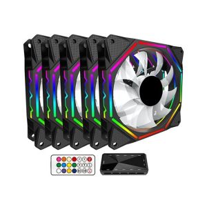 Alseye 120mm PC Fan Cooling Kit (EL120) - 5 Pcs