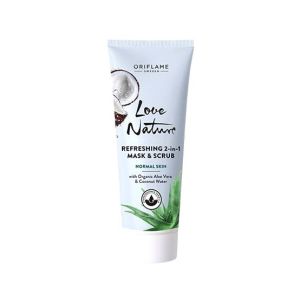 Oriflame Love Nature Refreshing 2in1 Mask & Scrub 75ml (34822)