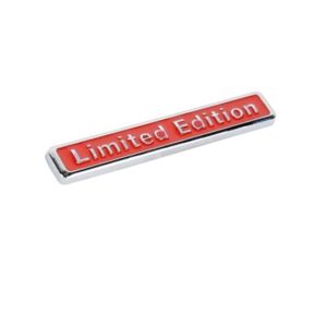 M.Mart Limited Edition Metal Logo 3D Car Sticker