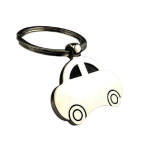 M.Mart Metal Cute Car Shape Key Chain